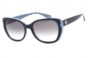 0pjp Kate Spade New York 716736259499 Cat Eye Sunglasses Augusta/g/s 0pjp/gb Blue/navy Floral 54mm