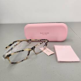 Kate Spade New York 716737324233 Jodie Reading Glasses Milky Tortoise 15 1.50 Blue Light