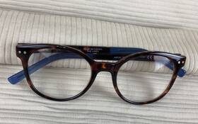 48-17-140 Kate Spade New York 716737520345 Ny Kaylin Pd62 Brown Blue Reading Glasses 2.00 Read