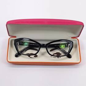 Cristi0w0852 Kate Spade New York Eyeglasses Cristi 0w08 Reading Glasses Women Black Cat Eye Frame