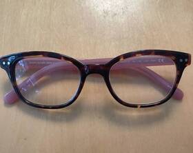 Rebecca2 Kate Spade New York Havana Pink Plastic Reading Glasses 2.00