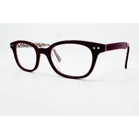 49-19-140 Kate Spade Rv15 Womens Burgundy Rebecca Book Print 49mm