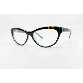 52-13-140 Kate Spade To15 Womens Brown Tortoise Blue Cat Eye Glasses