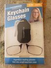 Kcb2.5bre Thinoptics Keychain Reading Glasses Strength Fold Into Small Case