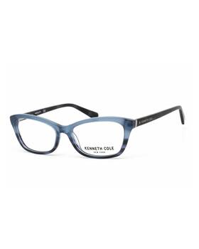 Kc2716 Kenneth Cole New York 889214128515 Cateye Eyeglasses For Women Blue - Shiny