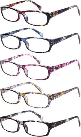 Kerecsen 313089750767 Reading Glasses 5 Pairs Fashion Ladies Readers Spring Hinge With Patter Kerecsen 313089750767 Reading Glasses 5 Pairs Fashion Ladies Readers Spring Hinge With Patter