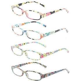 Kerecsen 602720079283 Reading Glasses 4 Fashion Women Eyeglasses With Floral Design Classic Spring Hin