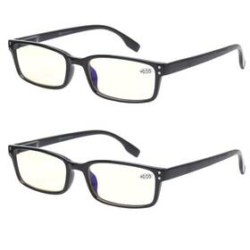 B07czg9yf3 Kerecsen Computer Glasses 2 Pair Uv Protection Count Pack Of 1 Black