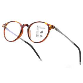 Ws-2215-tortoise-250 Kisdate Optics Exquisite Round Ultralight Progressive Multifocus Reading Glasses Women Men D