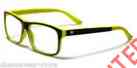 Kn920c200 Black Free Glasses Yellow Pouch Plastic Khan Men Reading 2.00