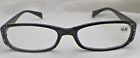 Kprh5-a Cheetah Reader Eyewear Rhinestone Reading Glasses Assorted Powers