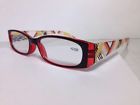 Kstr Georgio Caponi Womens Spring Temple Reading Glasses Multi Color
