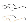 L1006-2.0 Viseng Half Frame Reading Glasses For Women Men 631384606597