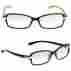 L113 Sunglass Kountry Bifocal Sunglasses Womens Light Tint Indoor Readers 1.25 3.00 Optical Quality