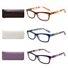 L3706x-3pairs-c2 Liansan Designer Readers Pairs Plastic Rectangular Frame Reading 689738147159