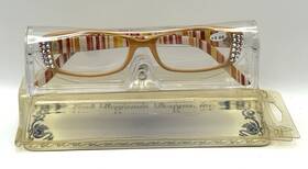 Anr1827 Leah Benjamin Designs Inc. Swarovski Crystal Reading Glasses 3.00 - Nib