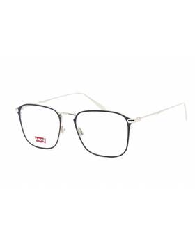 Lv1017 Levis 716736254722 Square Eyeglasses Navy - Blue Palladium -size One Size