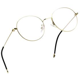 3102 Lifeart C5 Golden Alloy Semi-rimless Reading 0.00 No Magnification