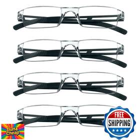 B08hqbz4gc Lifeart Blue Light Reading Glasses 2-4 Pack Men Women Rectangular 3.25 Magnify