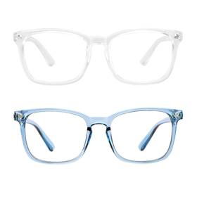 Lifeart Toulan 0.00 2 Pairs Blue Light Blocking Magnification Uptown Clear