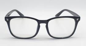 8082k Livho Square Black And Clear 53x18 145 2 Pack Blue Light Blocking Glasses