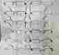 Lj019 Unbranded Reading Glasses Half Metal Frame Spring Hinge 12 Pairs 3.00 Strength 700254140933