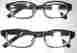 Lo0414 Foster Grant 2 Pair 2.00 Reading Glasses Rob Black 1 Rim Nwt