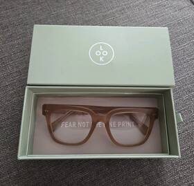 Lr40 Look 810120705354 Optics 3.00 Laurel Progressive Reading Glasses Shiny Cinnamon