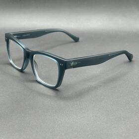 8483-122224-28.95 Look Optic Cosmo Lk70 2.0 Reading Glasses Teal Frost 50-18-140 Used