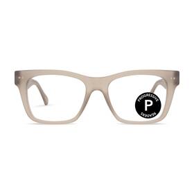 B0d3plfwv7 Look Optic Cosmo Progressive Reader Glasses - Unisex Taupe Frame