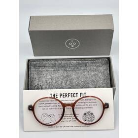 Lr65b Look Optics 850040663976 Billie 1.50 Shiny Cinnamon Reader Glasses Blue Light Nib