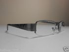 Lor3 Georgio Caponi Reading Glasses Gunmetal Black Half Rim Metal Plastic 2.25 P2 739042006755