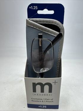 M Readers 803926531067 Reading Glasses 1.25