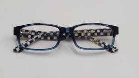 99022-002 Mackenzie Childs Anna Readers Glasses Blue X1.5 Model