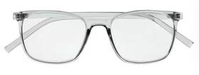 85855-08 Magnifeye Rounded Square Clear Frame Blue Light Reading Glasses 1.25 Magnifica