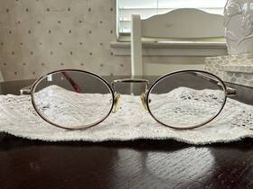 H00605 Magnivision Vintage Women S Metal Gold Tone Frame Glasses Page Mwm