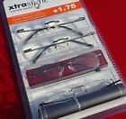 Magnivision Pc Lot Reading Glasses With Case Mens Xtrasight Foster