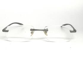 Wl0212 Magnivision Rimless Reading Glasses Al 12 Mwm Gray Metal Frame 21652