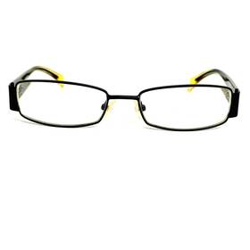 Mmj484-0ylh Marc By Jacobs Mmj484 Eyeglasses-0ylh Shiny Black Yellow H13876