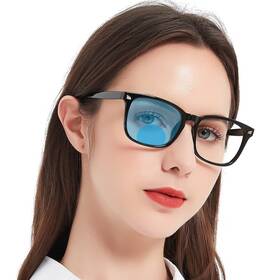 Mare Azzuro 937030238506 No Line Bifocal Reading Glasses 1.50 Women Blue Light Blocking Readers