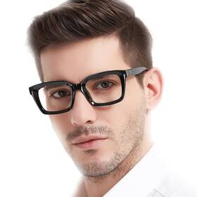 Mare Azzuro 941437981934 Square Reading Glasses Men Large Readers 1.0 1.25 1.5 1.75 2.0 2.25 2.5 2.75