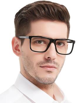 Mare Azzuro 942011476310 Blue Light Blocking Reading Glasses 1.50 Men Oversized Computer