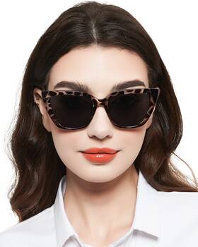 Mare Azzuro 942011485732 Oversized Reader Sunglasses 2.5 Women Large Cat Eye Sun Reading Glasses 1.00