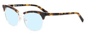 Mc6251-gto-53-prog-bl Marie Claire Mc6251-gto Multi-focus Blue Light Glasses Gold Tortoise Brown 53 Mm