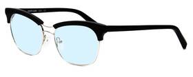 Mc6251-sib-53-prog-bl Marie Claire Mc6251-sib Ladies Multi-focus Blue Light Glasses Silver Black 53 Mm