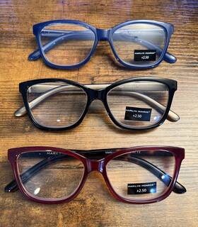 Mmr118ep Marilyn Monroe 3-pack Reading Glasses Readers/cheats 2.50 New Loose