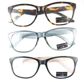 Mmr131dp Marilyn Monroe Fashion 3 Pack Reading Glasses 1.50 Multi Color Designer Readers