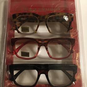 Max Studio 802807357628 New Premium 3-pack Reading Glasses Readers 2.50 Authentic