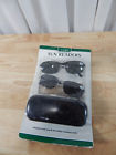 Mc250 Sun Readers Reading Glasses Silver Black 686317363764