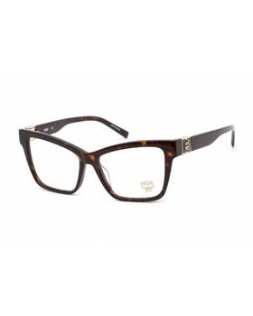Mcm 886895520720 Havana Clear Lens Eyeglasses - Dark -size One Size